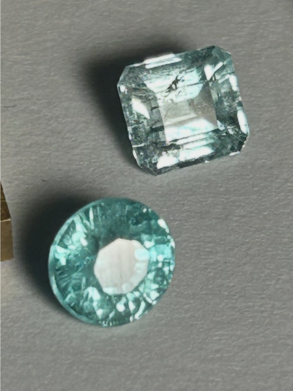 1.53 CTs Natural Loose Green Colombian Emerald Gemstones